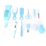 13pcs Baby Grooming Nail Clipper Thermometer Toothbrush Nasal Aspirator Set BLW