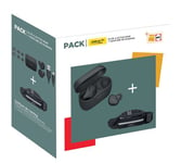 Pack Ecouteurs sans fil à réduction de bruit Jabra Elite 4 Active sport Noir + ceinture Running offerte - Exclusivité