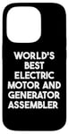 iPhone 14 Pro World's Best Electric Motor And Generator Assembler Case