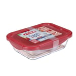 Pyrex Cook & Go 2 Piece Glass Food Storage Set