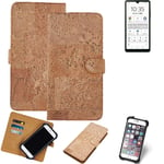 FOR Sony Xperia Ace II SMARTPHONE CASE COVER WALLETCASE CORK