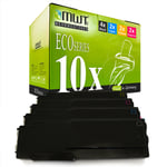10x MWT Eco Toner for Xerox Versalink C400DN C400N C 400 10.5K Black + 8K Cmy