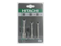 Set de 3 adaptateurs de douilles pour visseuse 6 pans HITACHI 751970