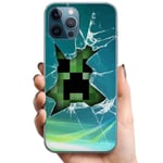 Apple iPhone 12 Pro TPU Mobilskal MineCraft