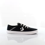 Converse Costa OX Womens Black Plimsolls Textile - Size UK 3.5