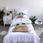 Star Wars The Mandalorian Baby Yoda Påslakanset Bäddset 140x200+70x90cm multifärg