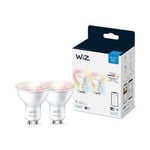 WiZ - GU10 Färg & Justerbar Vit - WiFi - 2 pack