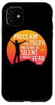 iPhone 11 St Catherine of Siena Quotes Proclaim Sunset Catholic Saint Case