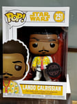 EN STOCK - STAR WARS SOLO FUNKO POP! VINYL BOBBLE HEAD LANDO EXCLUSIVE