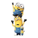 Star Cutouts SC4122 Kevin and Bob Minions Cardboard Cutout Toys, Minion Party, Room & Birthday Decorations