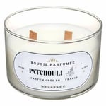 Bougie Parfumée en Verre "Snow" 470g Patchouli