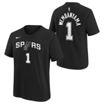 Spurs Basketball T-Shirt Kid's Nike NBA T-Shirt - Wembanyama - New