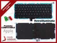 Clavier Apple Macbook Pro 13 " Mid 2012 A1278 Italien Rétro-éclairé