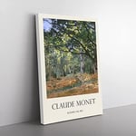 Big Box Art The Bodmer Oak Tree Claude Monet Canvas Wall Art Print Ready to Hang Picture, 76 x 50 cm (30 x 20 Inch), Exhibition