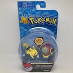 Pokemon Figurine TOMY Pikachu VS Hoopa Enchaîné / Confined - NEUF