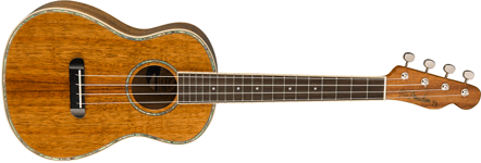 Fender Montecito Tenor Ukulele, All Koa