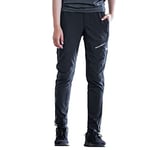 ROCKBROS Pantalon de Cyclisme Homme Femme Pantalon de Cycliste Respirant Pantalon pour Sport de Plein Air Vélo VTT Randonnée Course Polyester Printemps Été Automne Unisexe Noir 3XL Actualisé