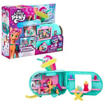 My Little Pony Toys Sunny Starscout Smoothie Truck Doll, Hoof to Heart Pony Small Dolls