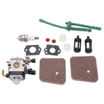 Kit de carburateur de tondeuse, bougie d'allumage de carburateur, filtre &agrave; carburant, ampoule d'amorce, ensemble de collecteur de carburant de remplacement pour Stihl