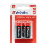 Verbatim – Paristo LR14, C Alkaline, 1,5 V, 2-pakkaus (49922)