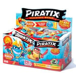 PIRATIX ADVENTURE WORLD Série Shark Treasure, Boîte de 24 enveloppes Surprise avec Figurines Pirates à Collectionner de la série Shark Treasure, Chaque enveloppe Contient 1 Piratix Surprise