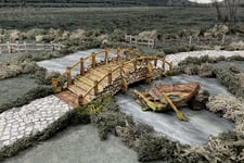 Battle Systems Fantasy Terrain - Bridge (28-35mm, Modular, 15 pieces)