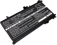 Kompatibelt med Hp OMEN 15-AX075NW, 11.55V, 5100 mAh