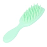 (Light Green)4pcs Deep Cleansing Shampoo Brush Soft Silicone Reduce Itching