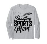 Shooting Sports Mom Trap Shooting Clay Pigeon Shooting Long Sleeve T-Shirt