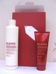 Elemis Frangipani Bath & Shower Milk 300ml  & Body Butter 100ml Set