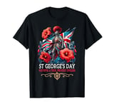 England Knight & Horse St George's Day George Dragon Outfit T-Shirt