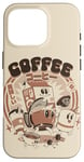 Coque pour iPhone 16 Pro J'ai besoin de mon café amis mignon Tomodachi café boire