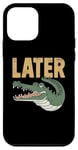 Coque pour iPhone 12 mini Plus tard : Alligator Funny Reptile Style 03