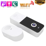 Wireless Video Doorbell Camera 1080P WiFi Cloud Storage 2 Way Audio Motion D NDE