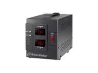 Powerwalker Avr 2000/siv Spänningsregulatorer 2 Ac-utgångar 230 V Svart