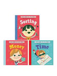 Maths Words For Little People: Sorting & Money & Time - 3 Book Set