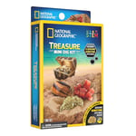 National Geographic Mini Treasure Dig Kit - Fascinating Gem Excavation Kits for Kids with Authentic Gemstone Cool Treasure Chest | STEM Educational Science Kits Gifts for 8+ Year Old Boys and Girls