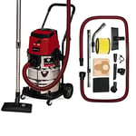 Einhell TP-VC 36/30 S Auto-Solo 2347143, Battery-Operated Wet and Dry Vacuum Cleaner, red, Black