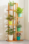 5 Tier Rustic Wooden Multi TieredWatkin Plant Stand