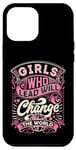 Coque pour iPhone 12 Pro Max Girls Change the World Leader féminin positif