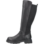 Bottes Rieker  Botte Plate Cuir Turin