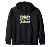 Rio de Janeiro Travel Brazil Outfit Rio De Janeiro Zip Hoodie