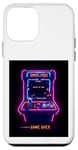 Coque pour iPhone 12 mini Manette de jeu d'arcade rétro classique