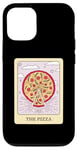 Coque pour iPhone 12/12 Pro Funny Tarot Design - The Pizza