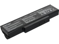 Mitsu Batteri För Asus K72, K73, N73, X77, 6600 Mah, 10.8 V (Bc/As-K72h)