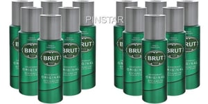 12 x 200ML BRUT ORIGINAL DEODORANT BODY SPRAY  SPECIAL OFFER-BULK JOB LOT