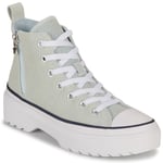 Converse Höga sneakers KIDS' CONVERSE CHUCK TAYLOR ALL STAR LUGGED LIFT PLATFORM RETRO Grå barn