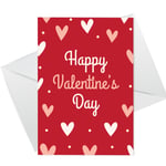 Happy Valentines Day Card For Him Her Boyfriend Girlfriend Husband Wife