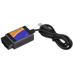 Connecteur usb de voiture V1.5 Scanner d'interface de cble de diagnostic OBD2 pour Benz Citroen - Tonysa