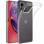 Silikondeksel gjenomsiktig Motorola Moto G85